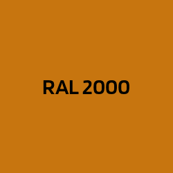 RAL 2000 Orangé jaune