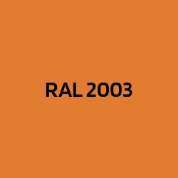 RAL 2003 Orangé pastel