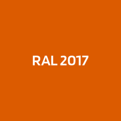 RAL 2017 Orangé RAL