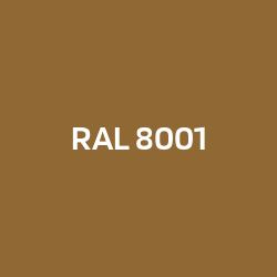 RAL 8001 Brun terre de Sienne