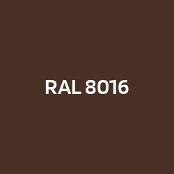 RAL 8016 Brun acajou