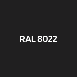 RAL 8022 Brun noir