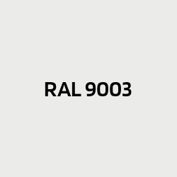 RAL 9003 Blanc de sécurité